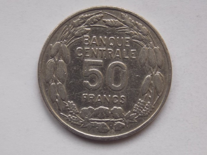 50 FRANCS 1960 CAMERUN-COMEMORATIVA