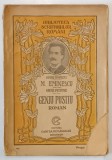 OPERE POSTUME. GENIU PUSTIU de M. EMINESCU , LIPSA FRAGMENT COPERTA FATA