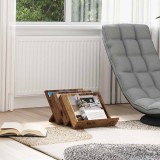 vidaXL Raft pentru reviste Lemn vechi 53 x 40 x 28.5 cm Lemn compozit 890878