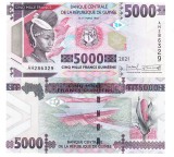 Guineea 5 000 5000 Francs 2021 P-49c UNC