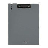 Clipboard Strigo Vertical A4 cu Suport Stilou, Gri
