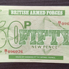 UK / British Armed Forces - 50 Pence (Seria 6)