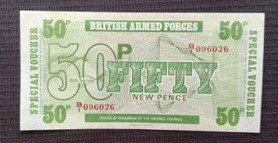 UK / British Armed Forces - 50 Pence (Seria 6) foto