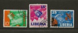 LIBERIA, SPACE - SERIE COMPLETĂ ȘTAMPILATĂ