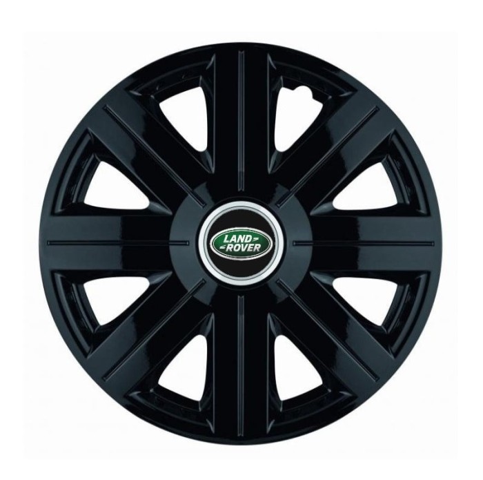 Set 4 Capace Roti, potrivite jantelor de R14, pentru Land Rover, model Cosmos Negru