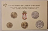 Set Monede Serbia, 5 monede, 2010, Europa