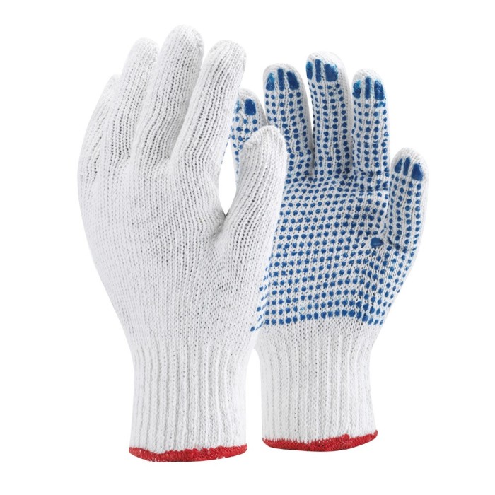 Manusi cu picouri PVC pe palme