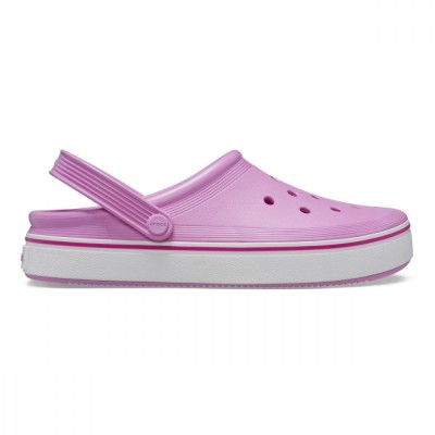Saboți Crocs Crocband Off Court Clog Roz - Taffy Pink foto