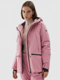 Geacă de schi membrana 10000 pentru femei - roz pudrat, 4F Sportswear