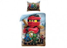 Lenjerie de pat LEGO Ninjago (LEG-742BL) foto