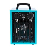 Aeroterma electrica industriala Detoolz DZ-EI110, 25/1000/2000W cu termostat