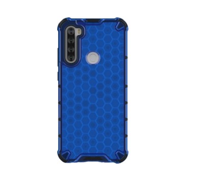 Husa XIAOMI Redmi Note 8T - Gel TPU Honeycomb Armor (Albastru) foto