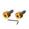 Set 2 capeti ghidon moto rotunzi, culoare auriu, diametru 17,7 mm Cod Produs: MX_NEW AW56917BGD