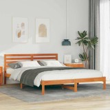 Cadru de pat Maro ceruit 160 x 220 cm Lemn de brad solid