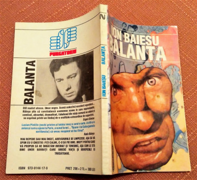 Balanta. Editura Nemira, 1992 - Ion Baiesu foto