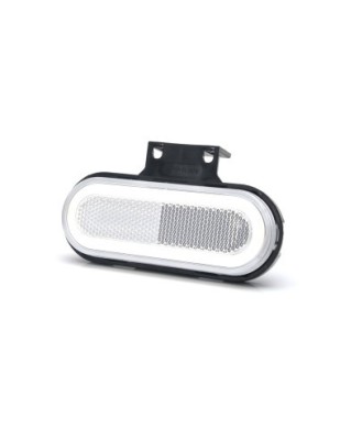 Lampa Gabarit Led 1401 W198 12V-24V Pozitie Alb Was foto