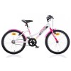 Bicicleta pentru copii Alb cu Roz DB-420D-0509SC Dino Bikes, 20 inch for Your BabyKids