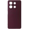 Husa silicon TPU Matte visiniu inchis pentru Xiaomi Redmi Note 13 5G