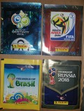 4 Plicuri Stickere Panini World Cup Sigilate - Editii 2006, 2010, 2014, 2018