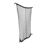 Organizator auto tip buzunar 2 in 1 CSD, depozitare si siguranta, plasa elastica, prindere tip clema pentru montare intre scaune, 30 cm x 30 cm, negru