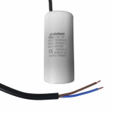 Condensator cu fire CBB60 100&micro;F 60x127mm 450V, Elefant Innovative ReliableTools