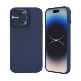 Husa pentru iphone 16 pro - nillkin lens wing magnetic - blue