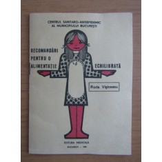 Roda Visinescu - Recomandari pentru o alimentatie echilibrata (1975)