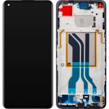 Cumpara ieftin Display cu Touchscreen Realme GT2, cu Rama, Negru, Service Pack 4909345