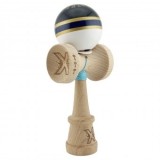 Kendama X Originala ROYAL SPIKE, Profesionala, Cupe Mari KING SIZE V3, Super Sticky, Gaura in Baza, Rulment Metalic, din lemn 18 cm, Ata 55 cm, Inel A