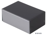 Carcasă Aluminiu Argintie 100x153x63mm