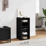 vidaXL Pantofar, negru, 31,5x35x70 cm, PAL