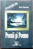 Cumpara ieftin ION HOREA - POEZII SI POEME (COLECTIA 33, ED. F.I.M.E. 2004)[dedicatie/autograf]