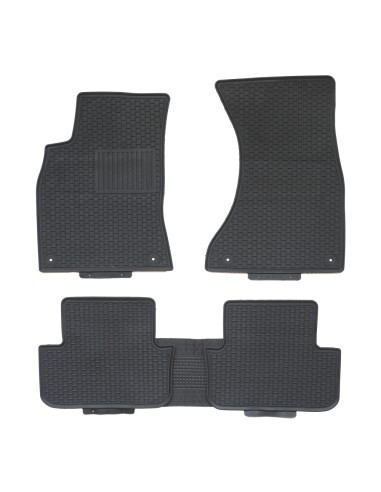 Set covorase auto din cauciuc pentru Audi A4 (B8) (2009-2016)