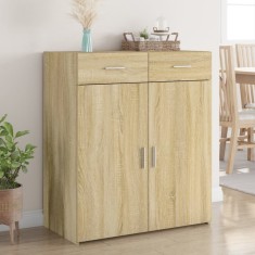 vidaXL Dulap, stejar sonoma, 80x42,5x93 cm, lemn prelucrat 3281471