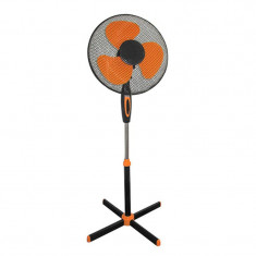 Ventilator cu picior, 40 W, 40 cm, inaltime 125 cm, 3 trepte, rotire automata foto