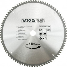 Disc fierastrau circular pt lemn 350x84x30mm Yato YT-6083 foto