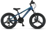 Bicicleta copii MTB Umit Accrue, 2D , albastru/indigo , roata 20", cadru alumini... Cod:62056100002