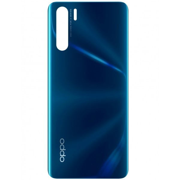 Capac Baterie Oppo F15 / A91, Albastru (Blazing Blue), Service Pack 3016460