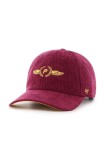 47 brand șapcă de baseball din catifea MLB Philadelphia Phillies culoarea bordo, cu imprimeu, B-SKYMF19EWS-CA