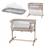 Co-sleeper Momi smart bed 4 in 1 beige