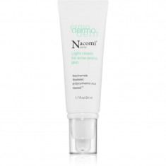 Nacomi Next Level Dermo crema pentru acnee ce reglementeaza producția de sebum 50 ml