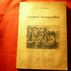 Gh.C.Teodorescu - Lecturi Geografice - Ed.1947 SOCEC , 133 pag