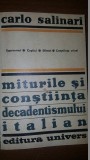 Miturile si constiinta decadentismului italian- Carlo Salinari