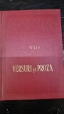 Versuri si proza - C. Mille