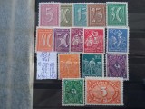 1921-Partial set- +MLH-Perfect, Nestampilat