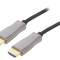 Cablu HDMI Optic 10m Negru