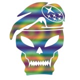 Cumpara ieftin Sticker Subaru Skull 2 , Autocolant Cu Design Indraznet pentru Masina Ta