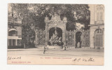 FV4-Carte Postala- FRANTA - Nancy, Fontaine d&#039;Amphitrite, circulata 1902, Fotografie