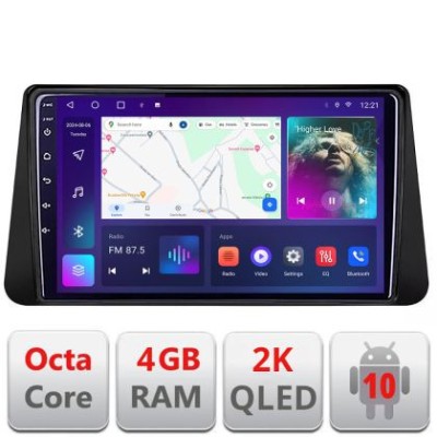 Navigatie Nissan Micra intre anii 2014-2019 Android Octa Core Ecran 2K QLED GPS 4G 4+32GB 360 KIT-micra+EDT-E409-2K CarStore Technology foto