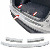 Set de 2 protectii bara spate si interior portbagaj mat premium pentru VW Taigo din 2021, Recambo